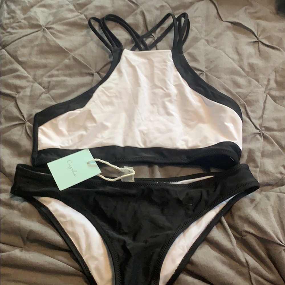 Cupshe High Neck Bikini NWT